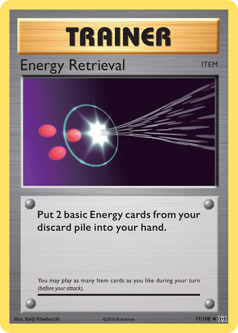 Energy Retrieval (77/108) [XY: Evolutions] 