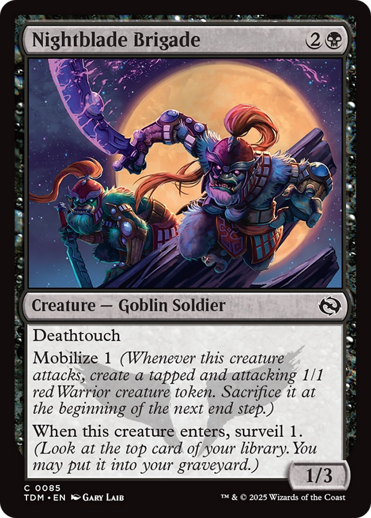 Nightblade Brigade [Tarkir: Dragonstorm] 