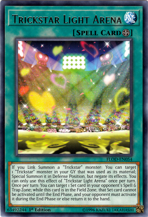 Trickstar Light Arena [FLOD-EN054] Rare 