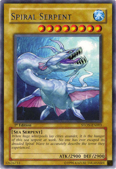 Spiral Serpent [STON-EN003] Rare 