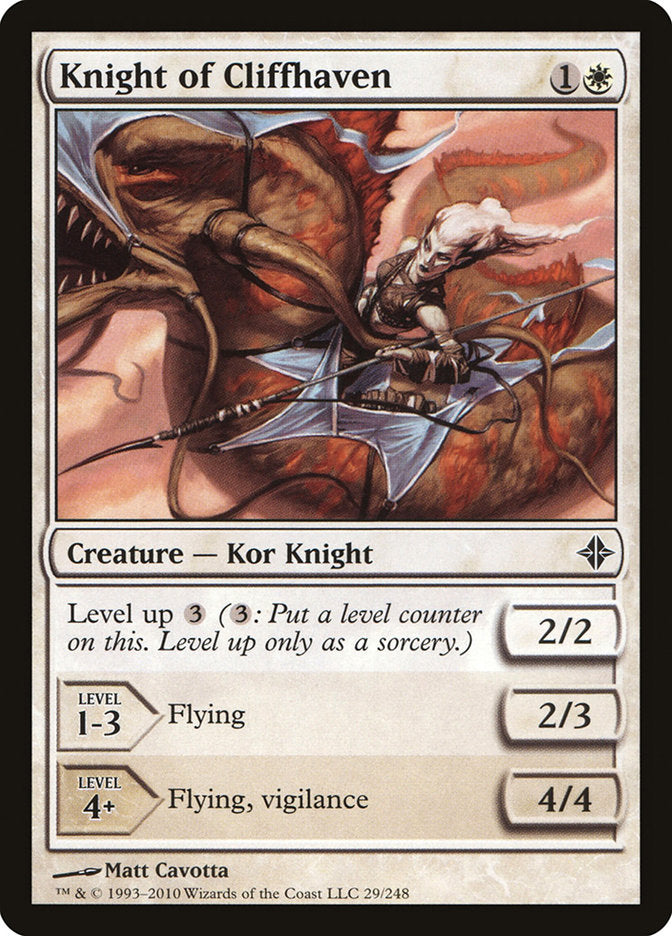 Knight of Cliffhaven [Rise of the Eldrazi] 