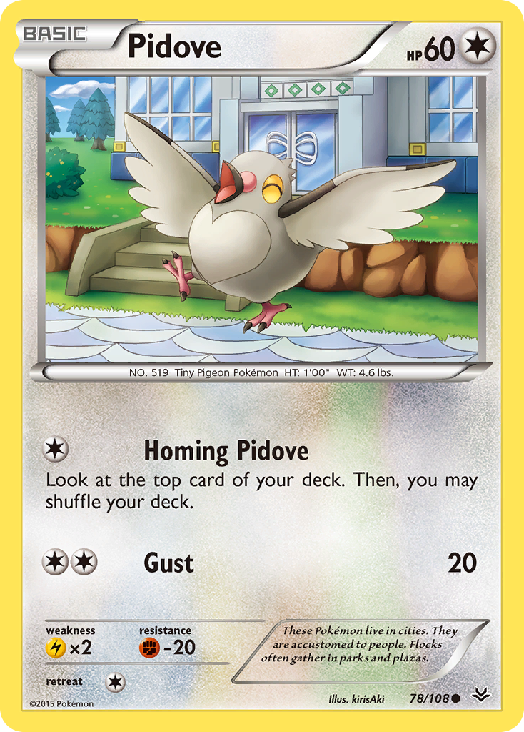 Pidove (78/108) [XY: Roaring Skies] 