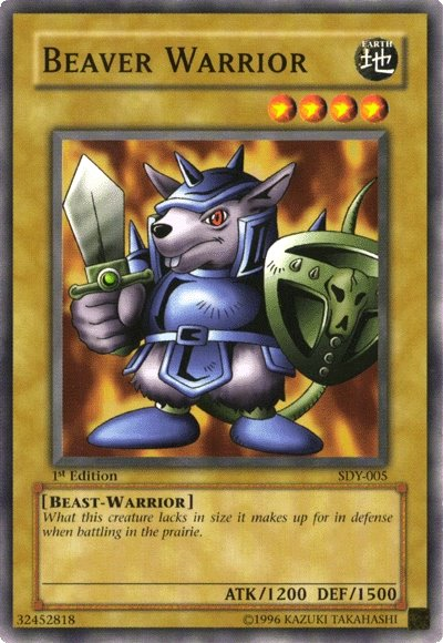 Beaver Warrior [SDY-005] Common 