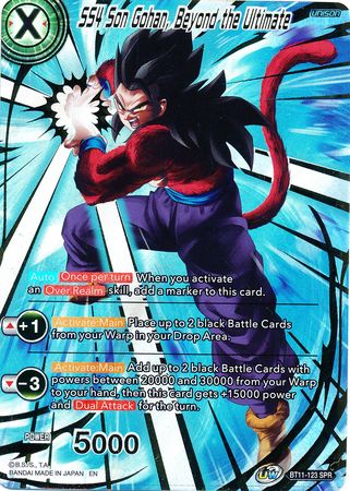 SS4 Son Gohan, Beyond the Ultimate (SPR) (BT11-123) [Vermilion Bloodline] 