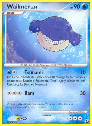 Wailmer (58/106) [Diamond &amp; Pearl: Great Encounters] 