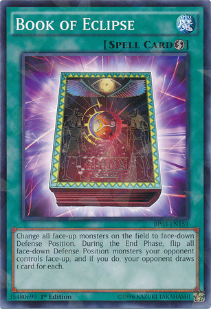 Book of Eclipse [BP03-EN159] Shatterfoil Rare 