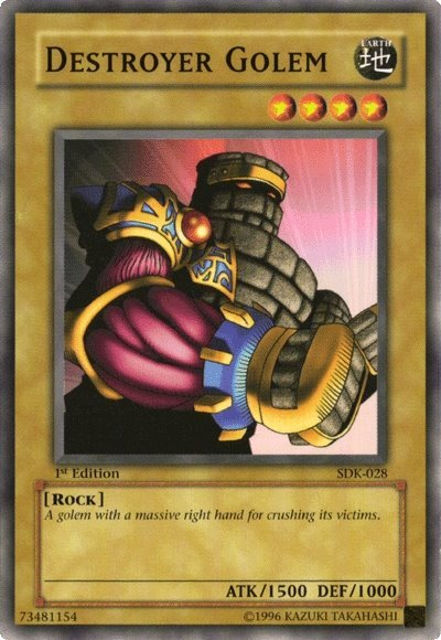 Destroyer Golem [SDK-028] Common 