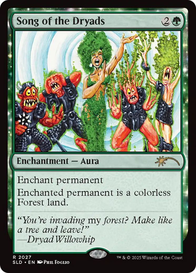 Song of the Dryads (2027) [Secret Lair Drop Series] 