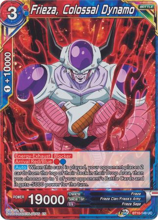 Frieza, Colossal Dynamo (BT10-149) [Rise of the Unison Warrior] 