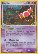 Claydol (2/101) [EX: Hidden Legends] 