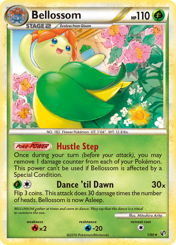 Bellossom (1/90) [HeartGold &amp; SoulSilver: Undaunted] 