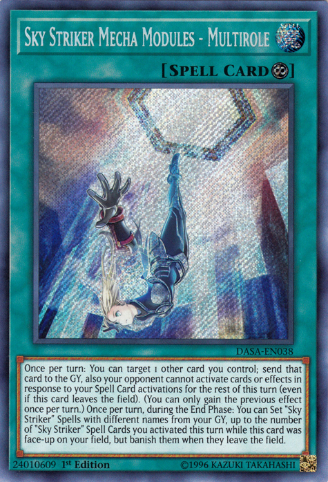 Sky Striker Mecha Modules - Multirole [DASA-EN038] Secret Rare 