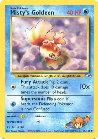 Misty's Goldeen (85/132) [Gym Heroes Unlimited] 
