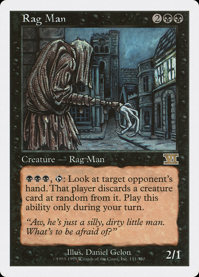 Rag Man [Classic Sixth Edition] 