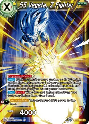 SS Vegeta, Z Fighter (BT17-084) [Ultimate Squad] 