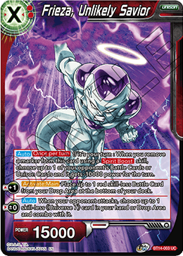 Frieza, Unlikely Savior (BT14-003) [Cross Spirits] 