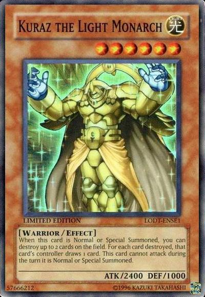Kuraz the Light Monarch [LODT-ENSE1] Super Rare 