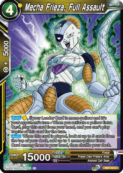 Mecha Frieza, Full Assault (EB1-42) [Battle Evolution Booster]