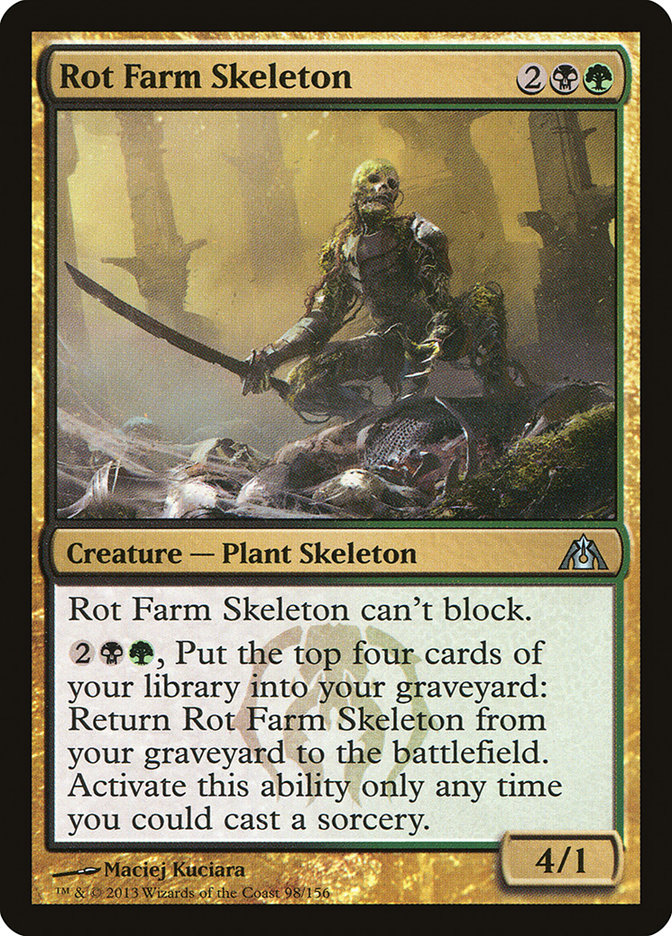 Rot Farm Skeleton [Dragon's Maze] 