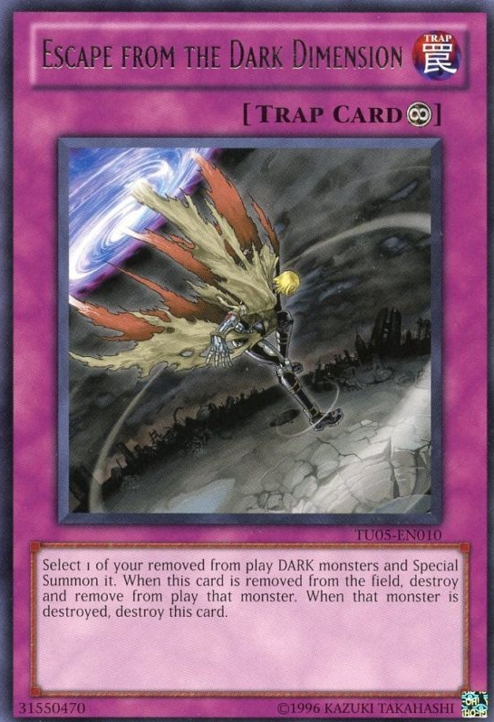 Escape from the Dark Dimension [TU05-EN010] Rare 