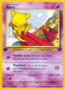 Abra (49/82) [Team Rocket 1st Edition] 