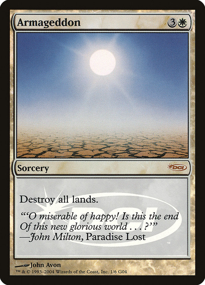 Armageddon [Judge Gift Cards 2004] 