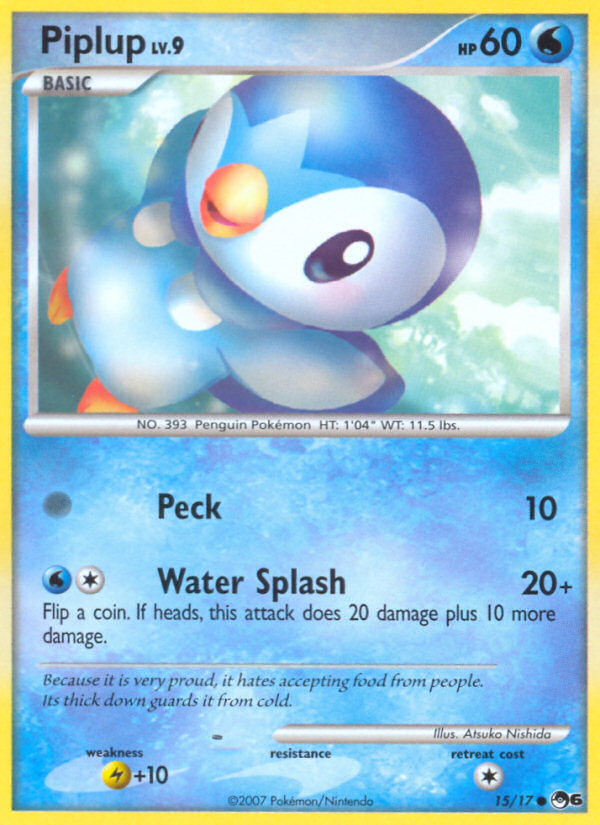 Piplup (15/17) [POP Series 6] 