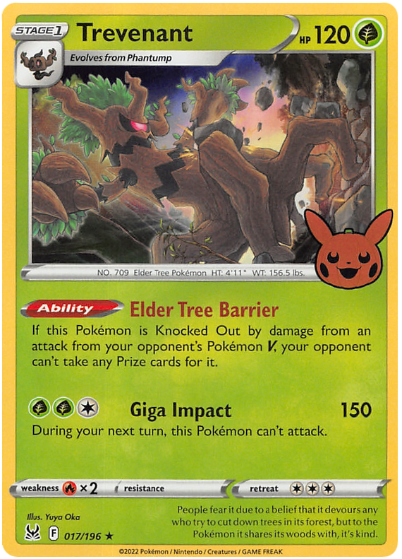 Trevenant (017/196) [Trick or Trade 2023] 