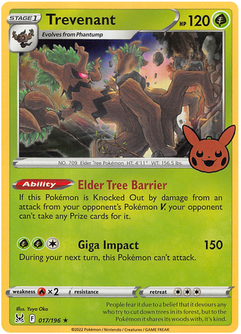 Trevenant (017/196) [Trick or Trade 2023] 