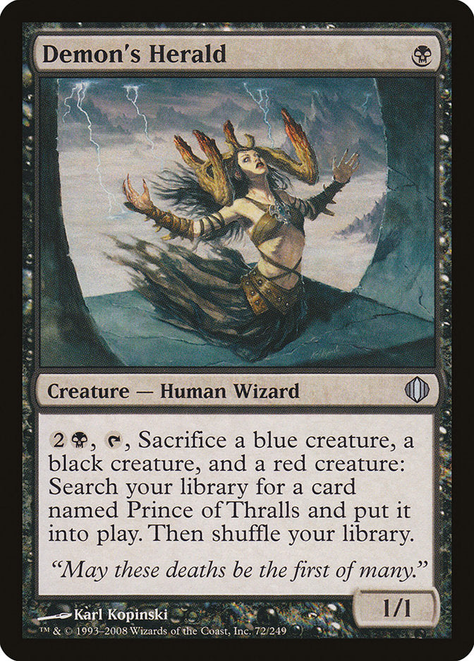 Demon's Herald [Shards of Alara] 