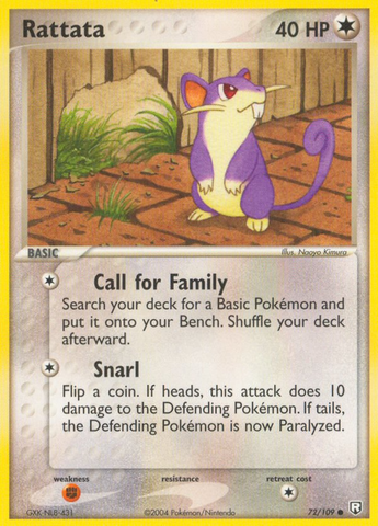 Rattata (72/109) [EX: Team Rocket Returns] 