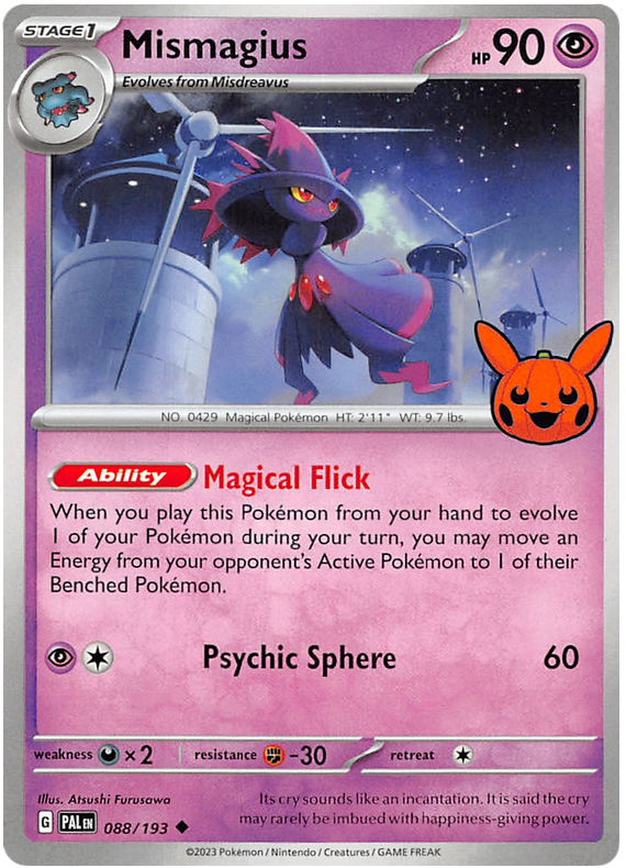 Mismagius (088/193) [Trick or Trade 2023] 