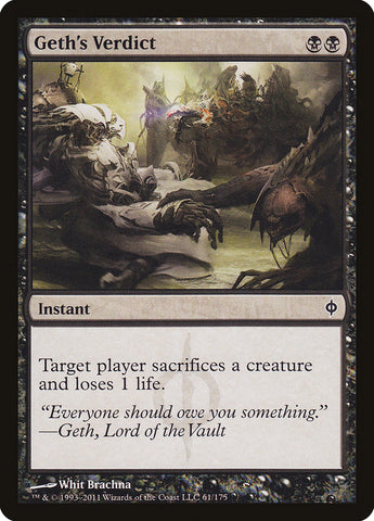Geth's Verdict [New Phyrexia] 