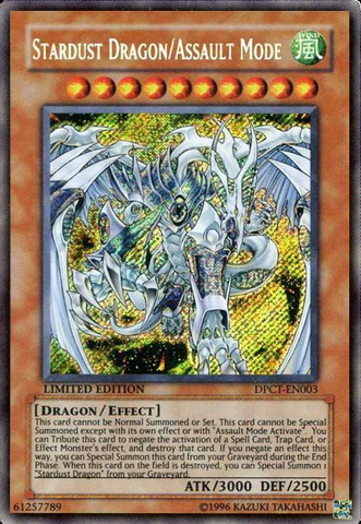 Stardust Dragon/Assault Mode (Secret) [DPCT-EN003] Secret Rare 
