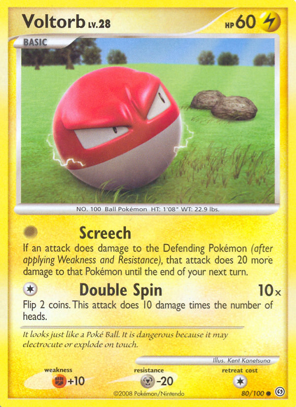 Voltorb (80/100) [Diamond &amp; Pearl: Stormfront] 
