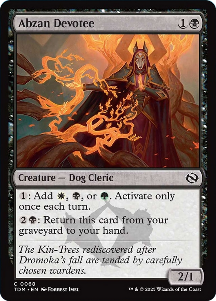 Abzan Devotee [Tarkir: Dragonstorm] 