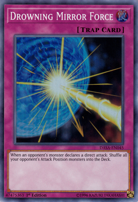Drowning Mirror Force [DASA-EN045] Super Rare 