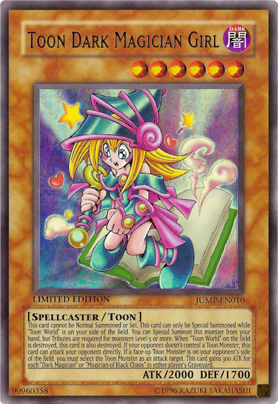 Toon Dark Magician Girl [JUMP-EN010] Ultra Rare 