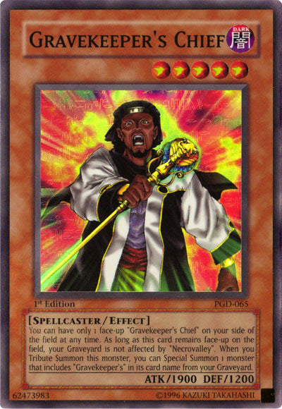 Gravekeeper's Chief [PGD-065] Super Rare 