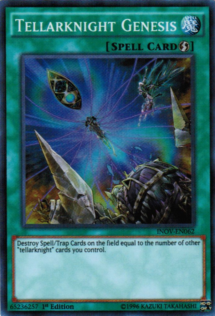 Tellarknight Genesis [INOV-EN062] Super Rare 