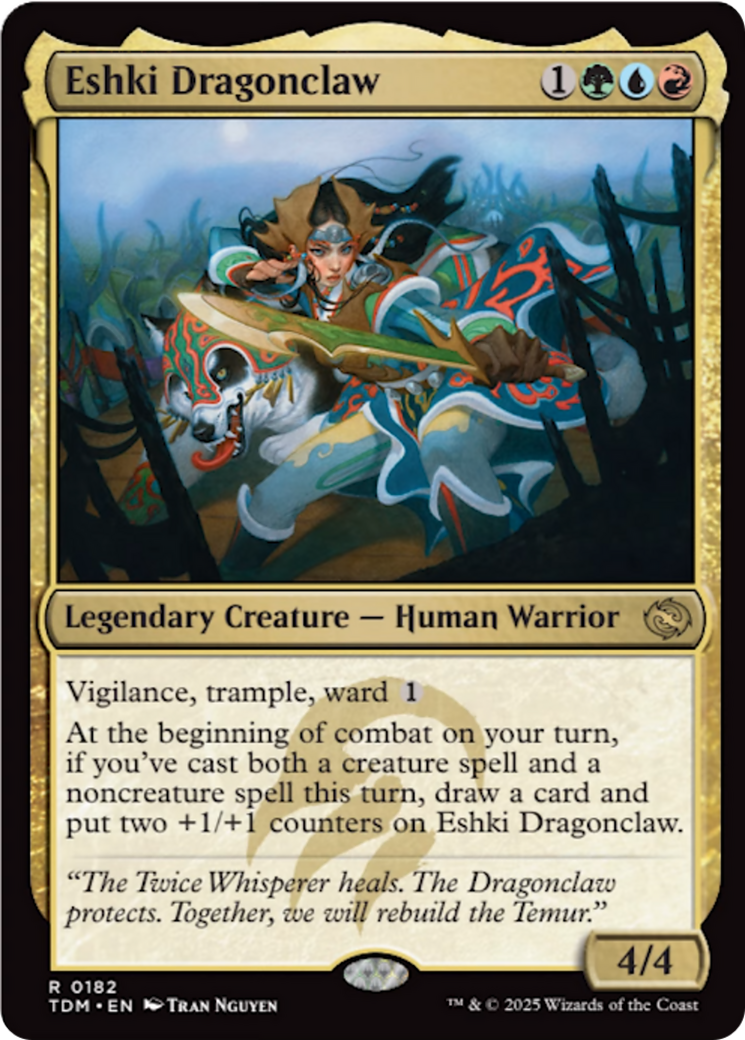 Eshki Dragonclaw [Tarkir: Dragonstorm] 