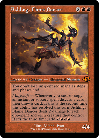 Ashling, Flame Dancer (Retro) [Modern Horizons 3] 