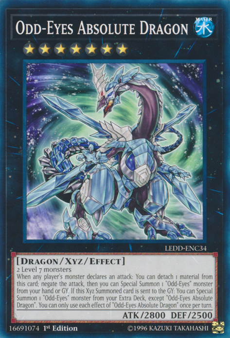 Odd-Eyes Absolute Dragon [LEDD-ENC34] Common 