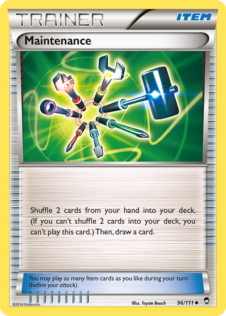 Maintenance (96/111) [XY: Furious Fists] 