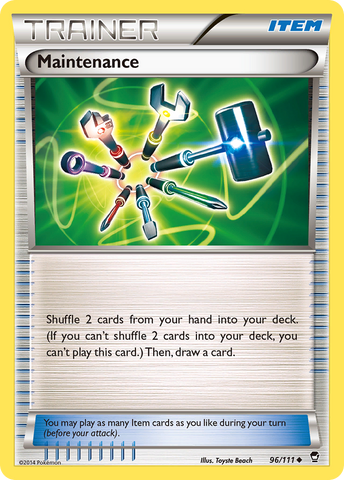 Maintenance (96/111) [XY: Furious Fists] 