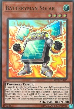 Batteryman Solar [OP10-EN005] Super Rare 