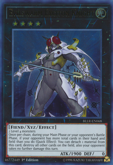 Evilswarm Exciton Knight [BLLR-EN068] Ultra Rare 