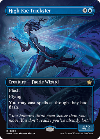 High Fae Trickster (Borderless) [Foundations] 