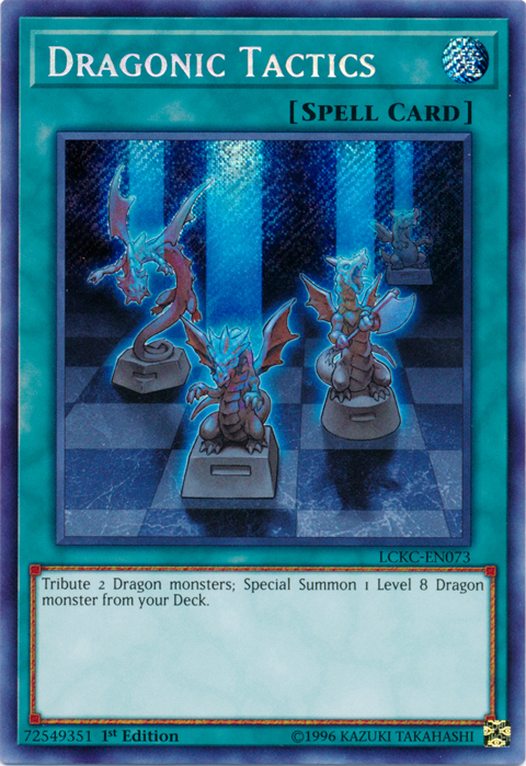 Dragonic Tactics [LCKC-EN073] Secret Rare 