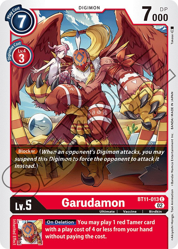Garudamon [BT11-013] [Dimensional Phase] 